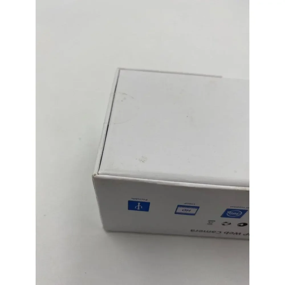 Qtniue FHD Webcam 1080p, Desktop or Laptop and Smart TV Webcam with Microphone